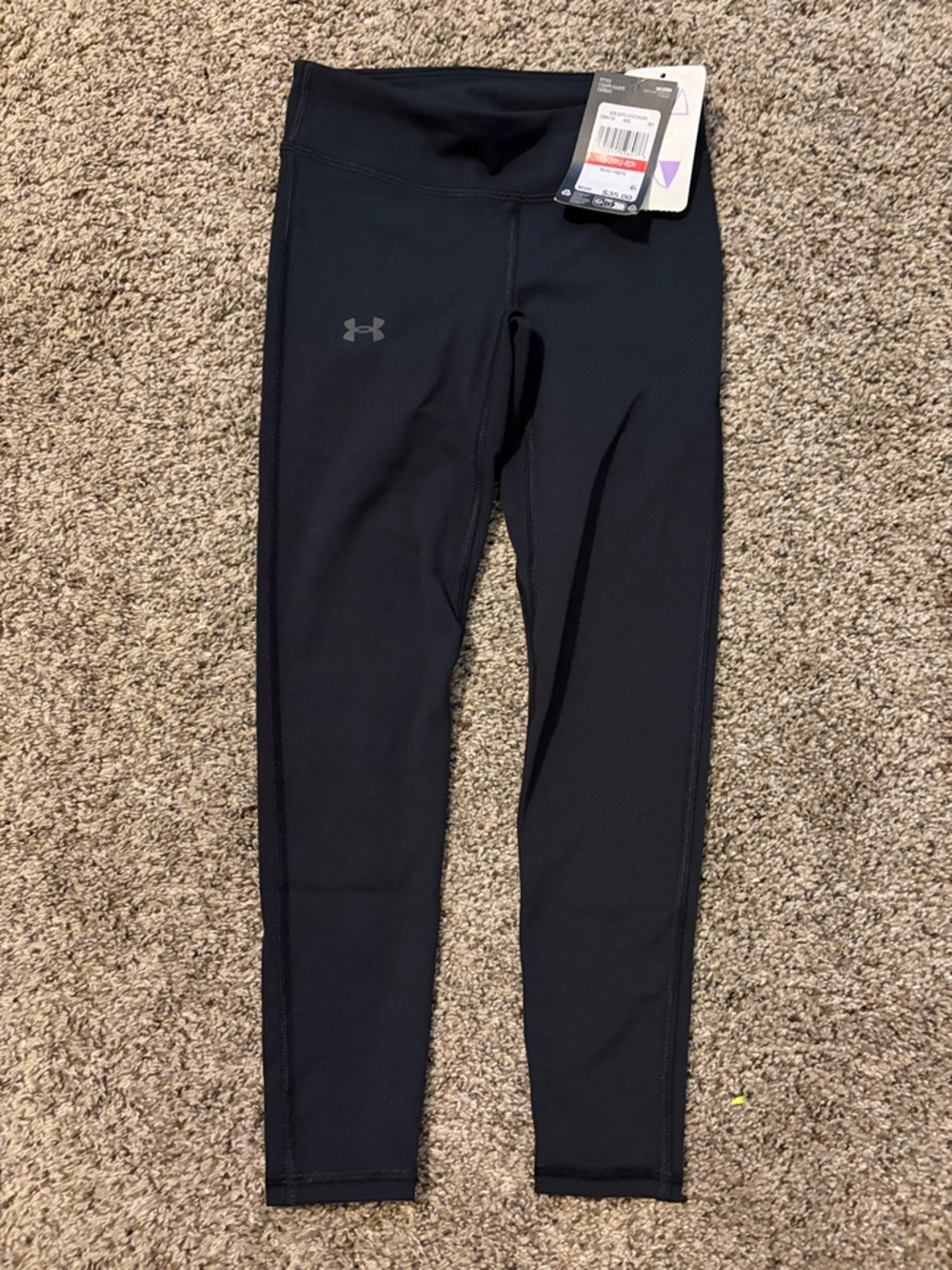 Under Armour Black Women's Mid-Rise Training Leggings